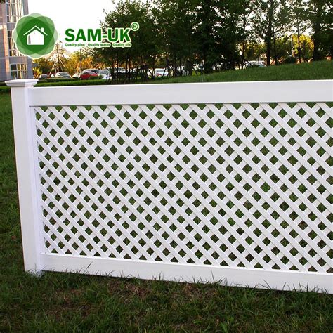 vinyl latice|vinyl fencing with lattice.